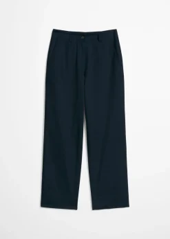 Chino Model Lande wide aus stretchigem Organic Cotton-Twill