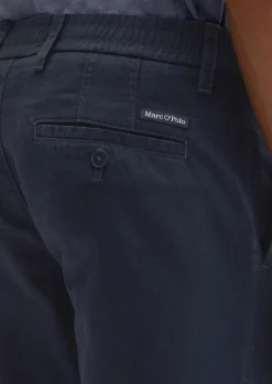 Chino Model Mossbo Jogger wide aus TENCEL™ Lyocell -Leinen-Mix