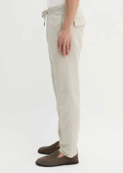 Chino Model Osby Jogger tapered aus Lyocell-Leinen-Mix