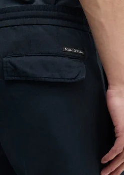 Chino Model Osby Jogger tapered aus Lyocell-Leinen-Mix