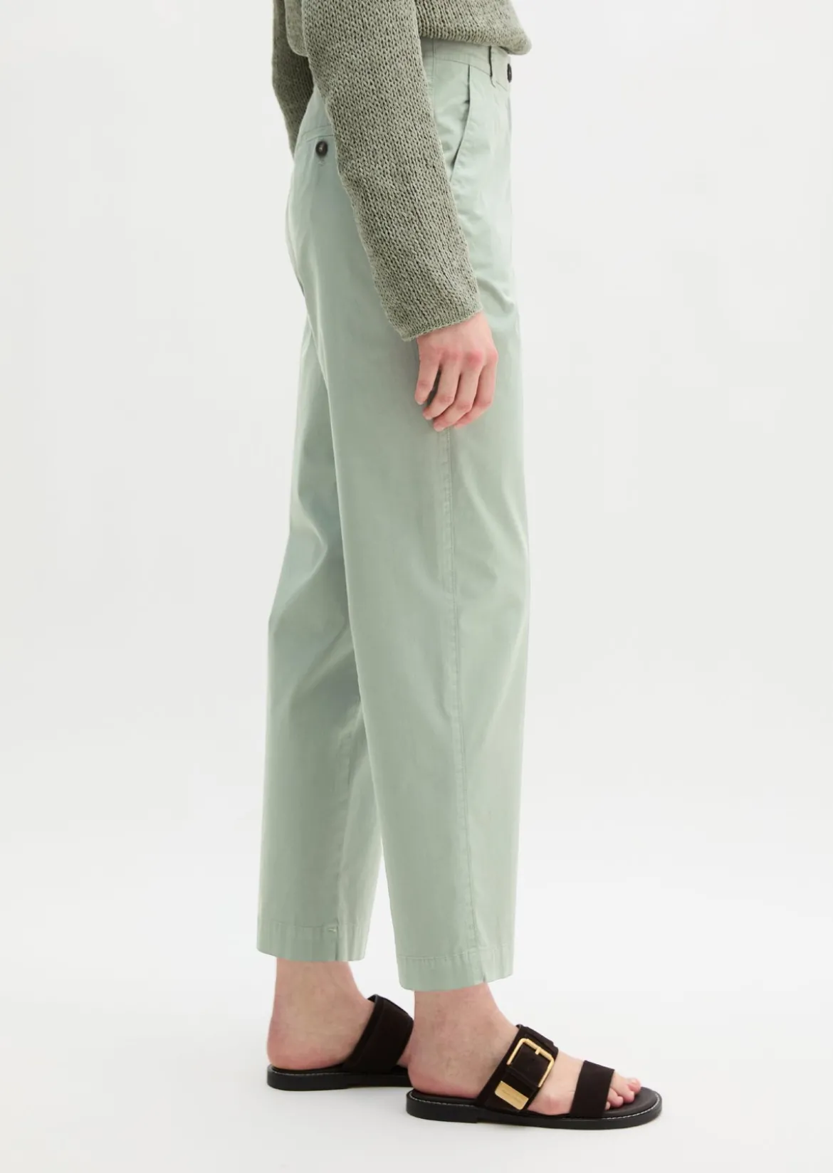 Chino Model Rimka tapered aus Baumwoll-Stretch-Twill
