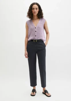 Chino Model Rimka tapered aus Baumwoll-Stretch-Twill
