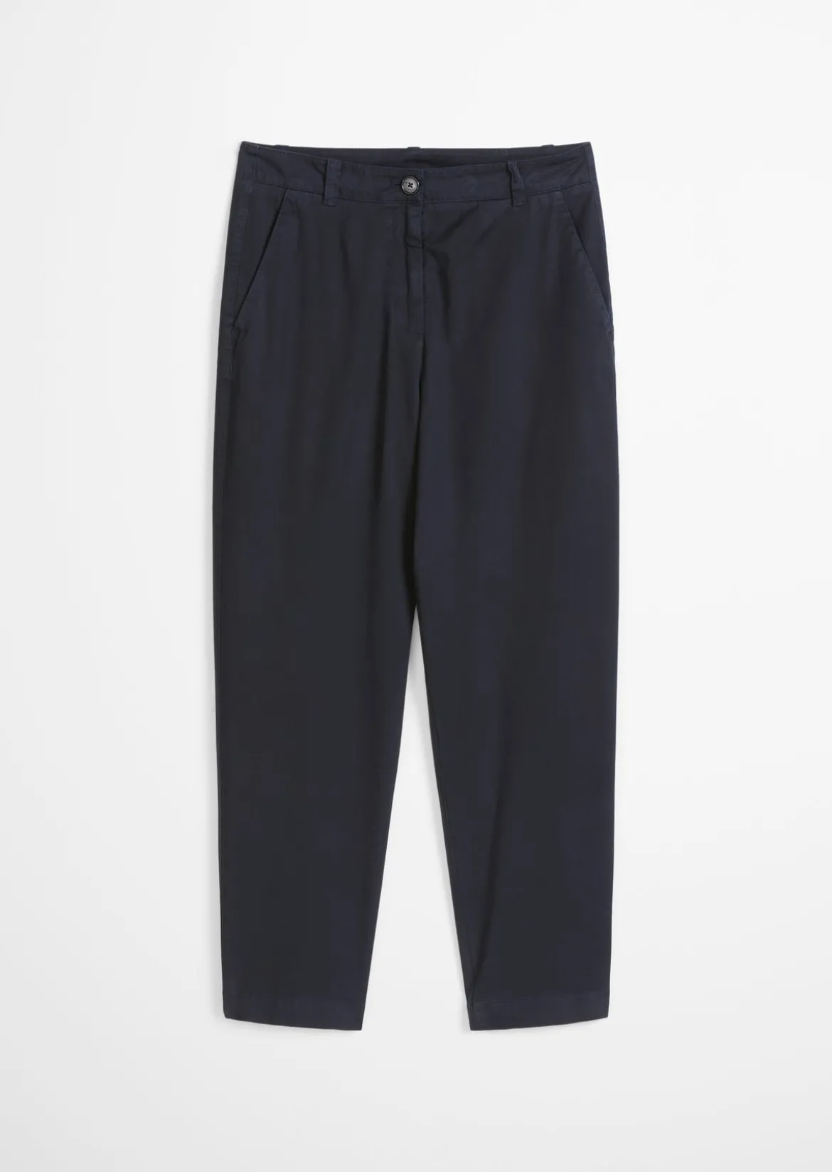 Chino Model Rimka tapered aus Baumwoll-Stretch-Twill