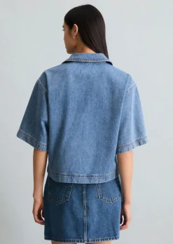 Crayfish Capsule Jeans-Tunika, Relaxed Fit aus reinem Organic Cotton