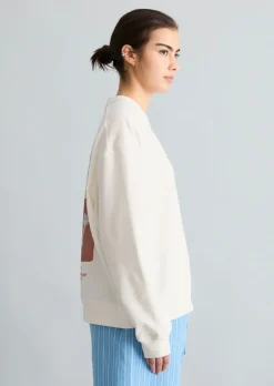 Crayfish Capsule Sweatshirt, Backprint mit markantem Rückenprint