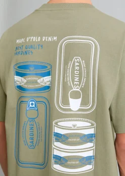 Crayfish Capsule T-Shirt, Backprint, Relaxed Fit mit Rückenprint