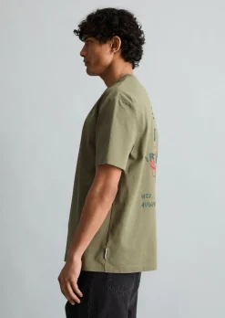 Crayfish Capsule T-Shirt, Backprint, Relaxed Fit mit Rückenprint