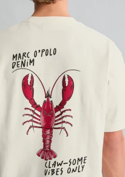 Crayfish Capsule T-Shirt, Backprint, Relaxed Fit mit Rückenprint