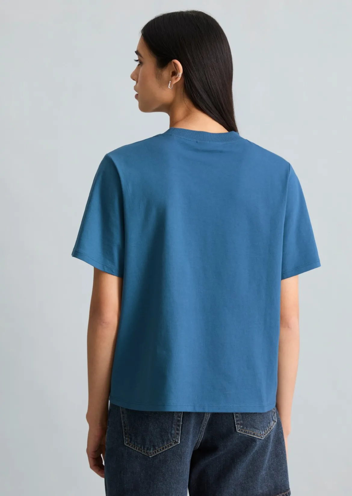 Crayfish Capsule T-Shirt, Chestprint, Normal Fit aus Organic Cotton