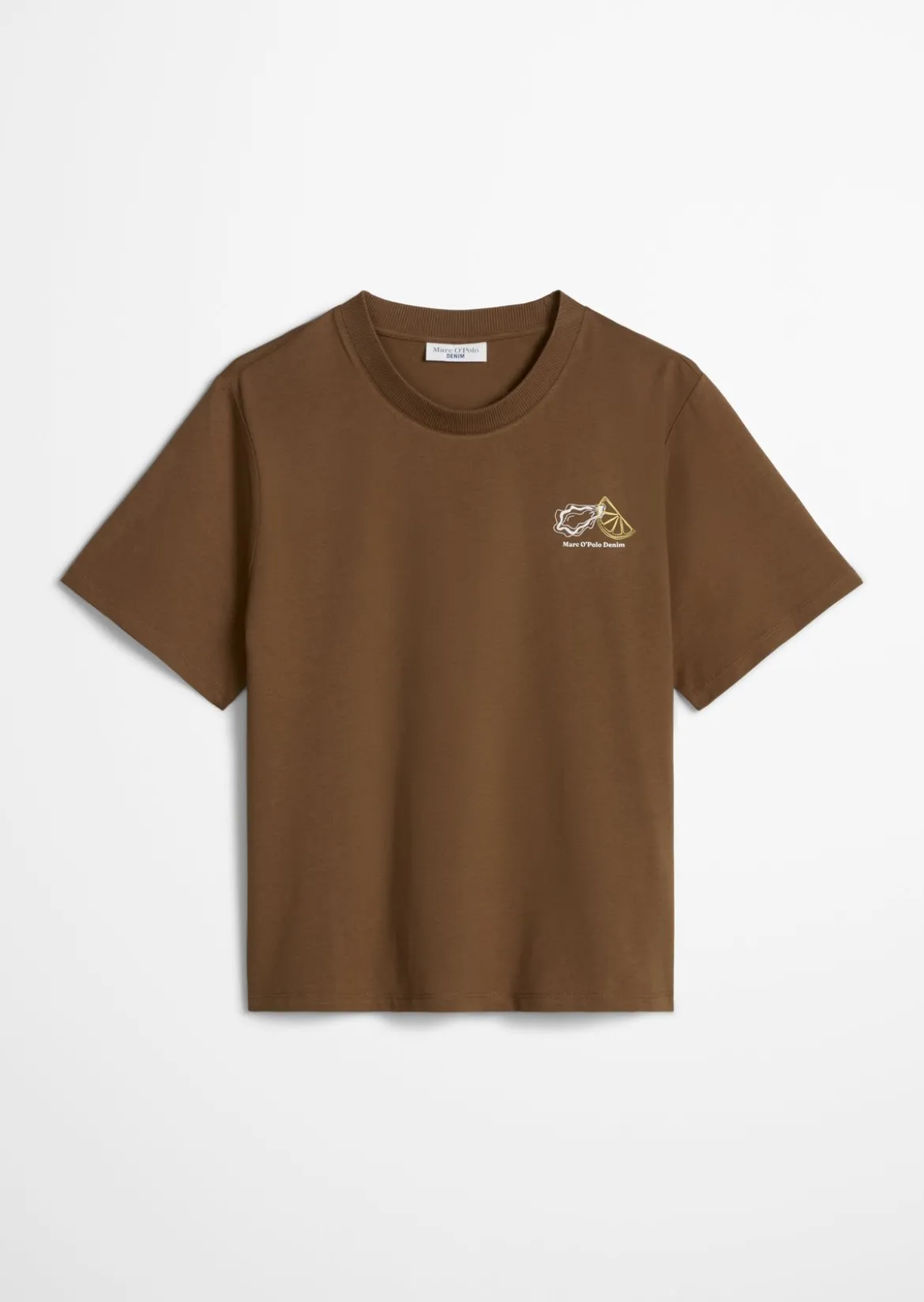 Crayfish Capsule T-Shirt, Chestprint, Normal Fit aus Organic Cotton
