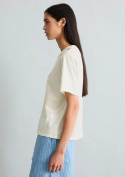 Crayfish Capsule T-Shirt, Chestprint, Normal Fit aus Organic Cotton