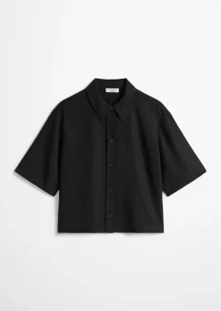 Crop-Bluse relaxed aus TENCEL™ Lyocell