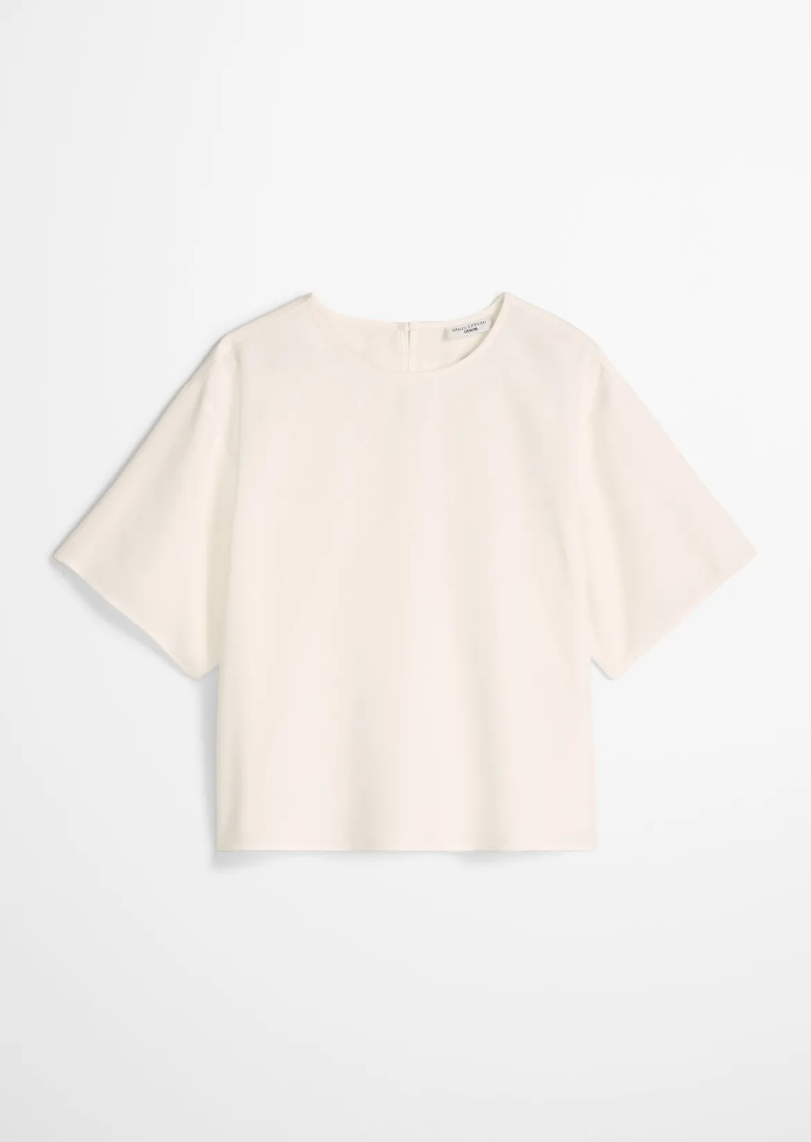 Crop-Blusenshirt relaxed aus TENCEL™ Lyocell