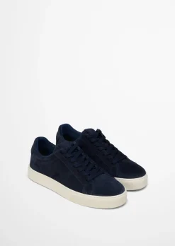 Cupsohlen-Sneaker Model Agar aus softem Veloursleder