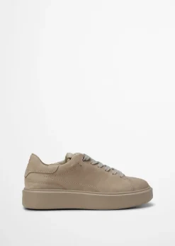 Cupsohlen-Sneaker Model Cora aus hochwertigem Nubuk-Rindleder