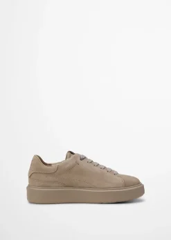 Cupsohlen-Sneaker Model Cora aus hochwertigem Nubuk-Rindleder