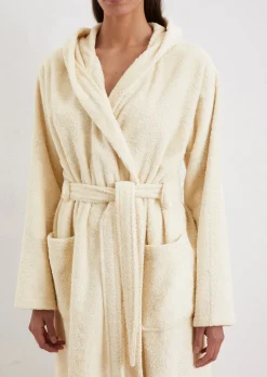 Damen-Bademantel Model Timeless mit Kapuze