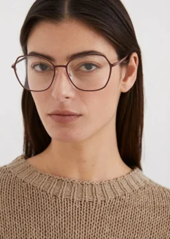 Damen-Brille aus leichtem Metall