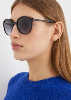 Damen-Sonnenbrille aus Bio-Azetat und Metall