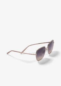 Damen-Sonnenbrille aus leichtem Metall