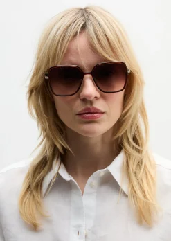 Damen-Sonnenbrille aus leichtem Acetat