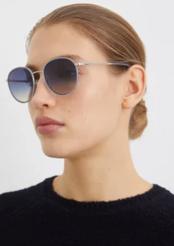 Damen-Sonnenbrille aus leichtem Metall