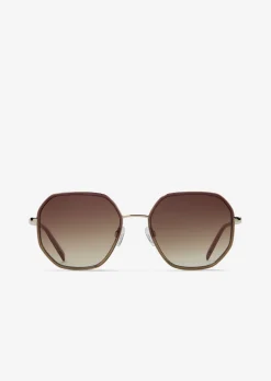 Damen-Sonnenbrille aus leichtem Metall