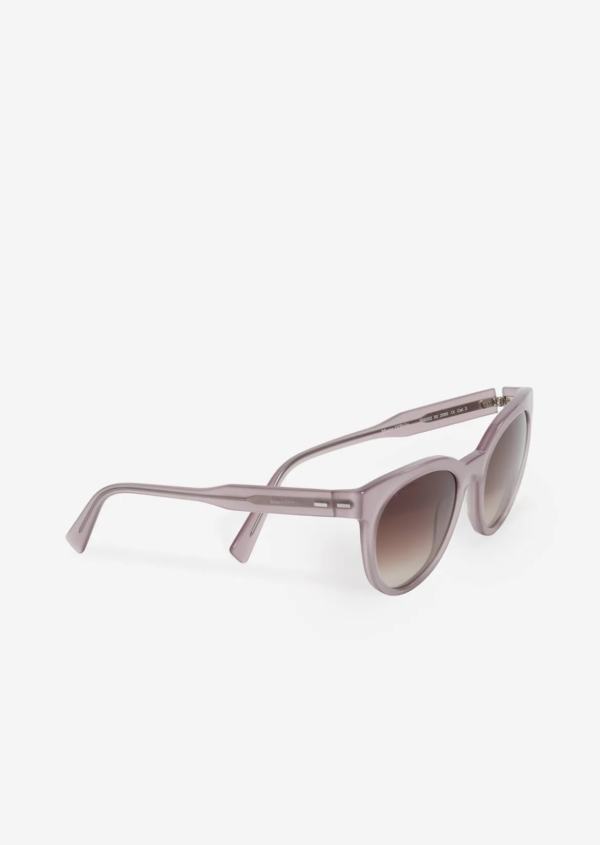 Damen-Sonnenbrille mit breitem Bio-Acetat-Rahmen