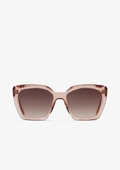 Damen-Sonnenbrille mit breitem Bio-Acetat-Rahmen