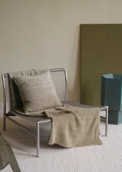 Dekokissen Model Nordic Knit Melange aus softer Bio-Baumwolle