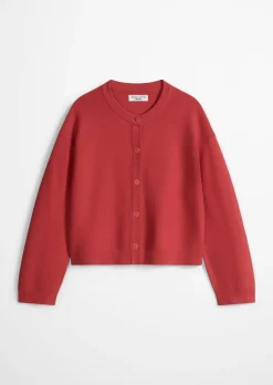 DfC Cardigan relaxed aus kompaktem Baumwollgarn