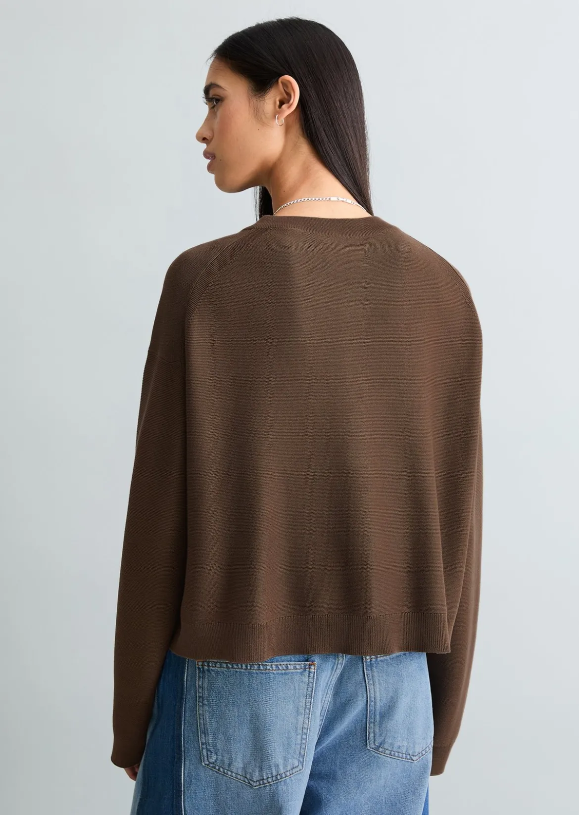 DfC Cardigan relaxed aus kompaktem Baumwollgarn