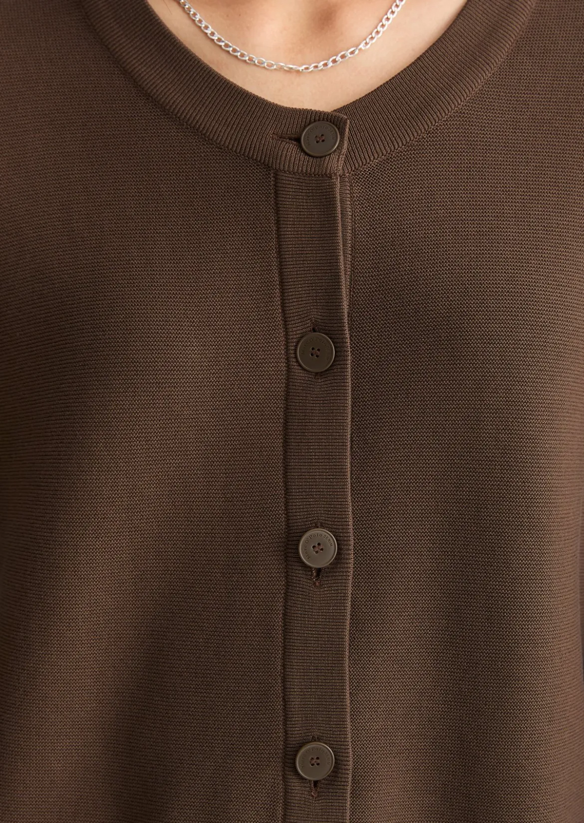DfC Cardigan relaxed aus kompaktem Baumwollgarn