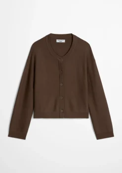 DfC Cardigan relaxed aus kompaktem Baumwollgarn