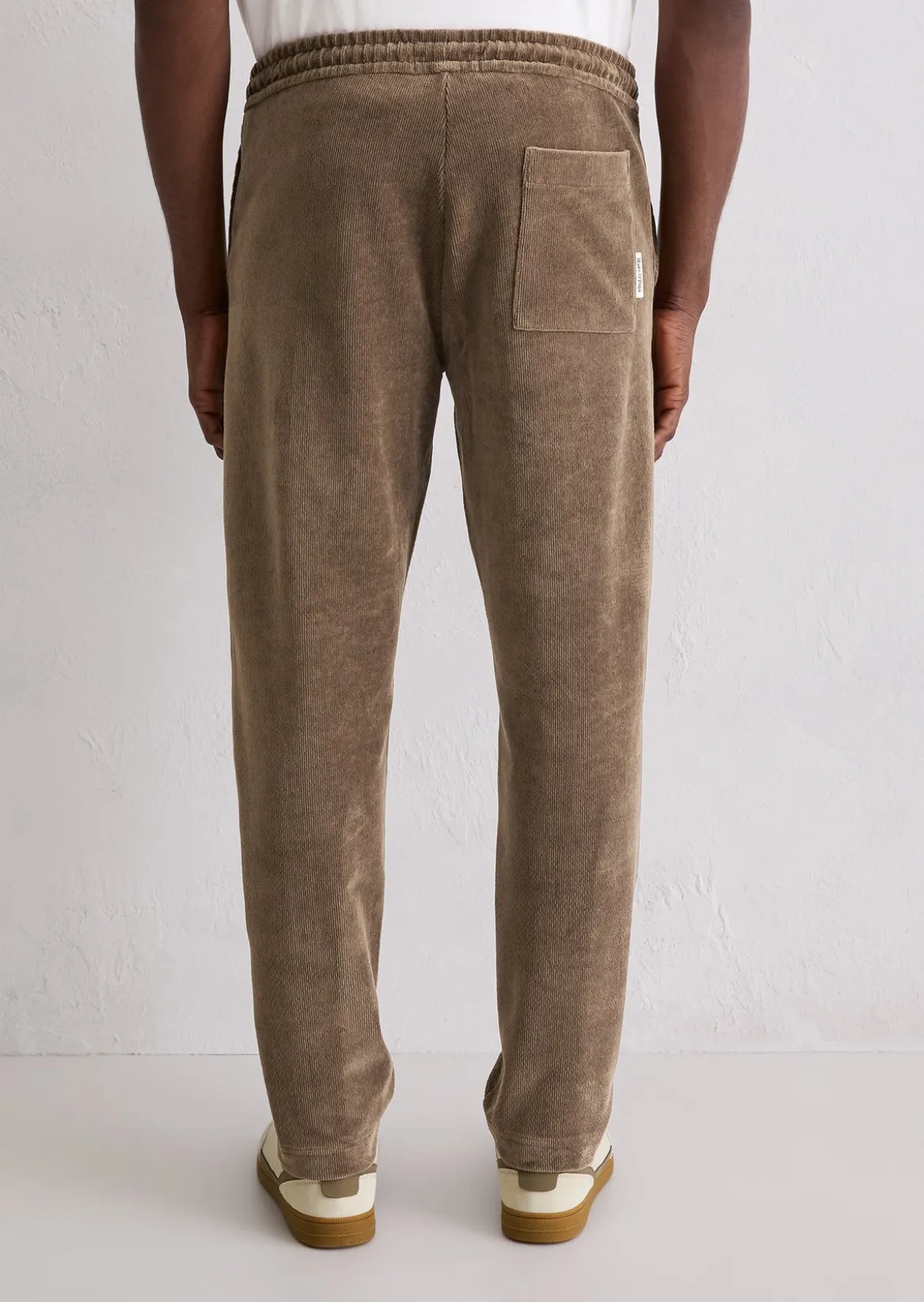 DfC Cord-Sweathose regular aus Bio-Baumwolle mit Rippstruktur