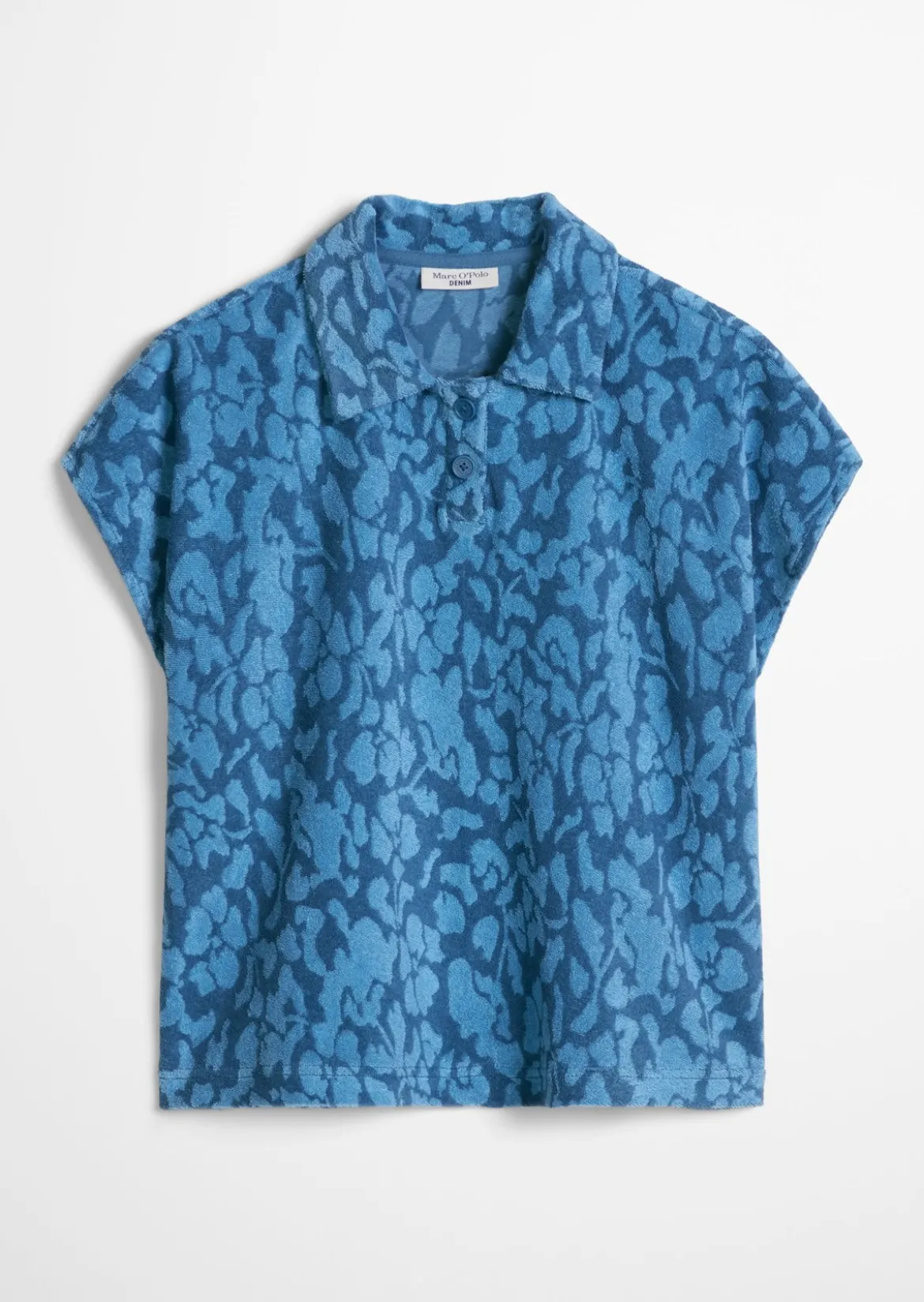 DfC Frottee-Poloshirt relaxed aus Organic Cotton