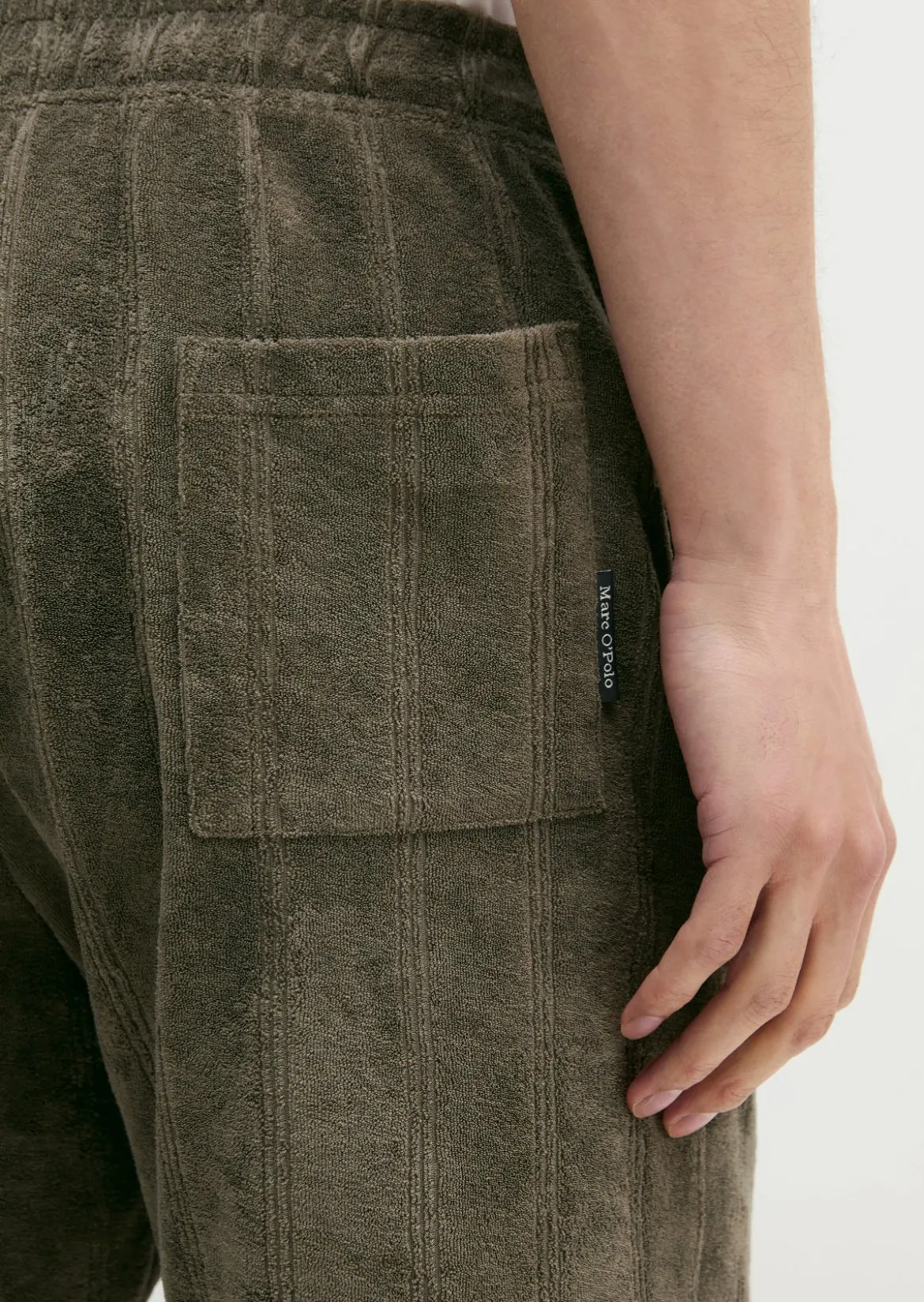 DfC Frottee-Shorts regular aus weicher Bio-Baumwolle