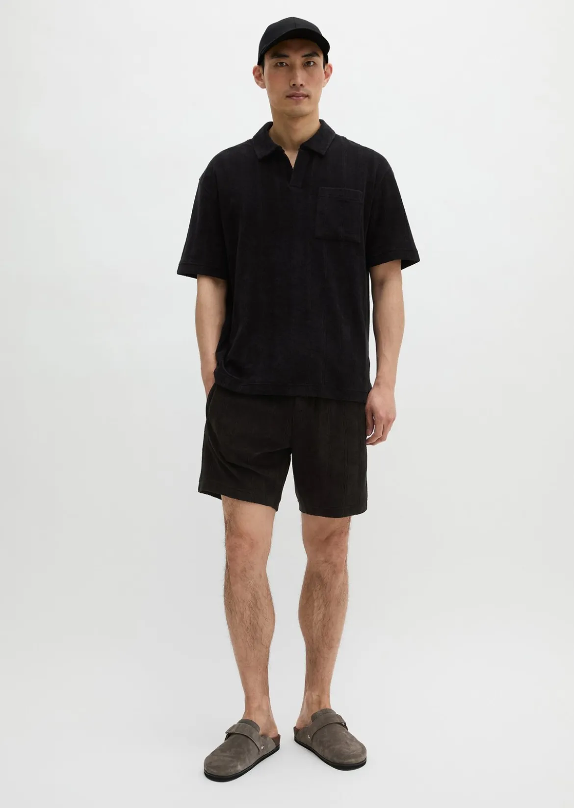 DfC Frottee-Shorts regular aus weicher Bio-Baumwolle