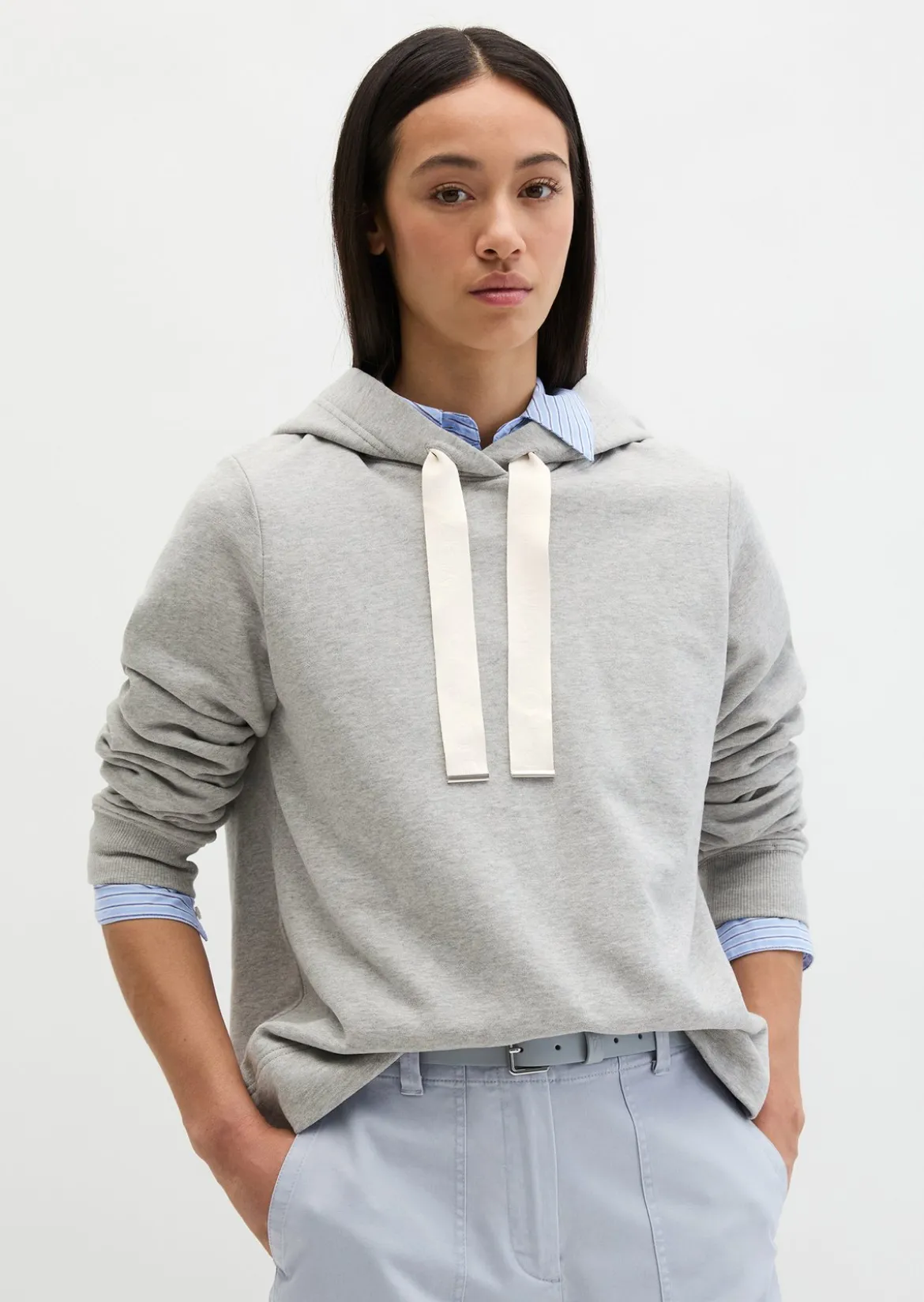 DfC Hoodie relaxed mit gepeachter Oberfläche