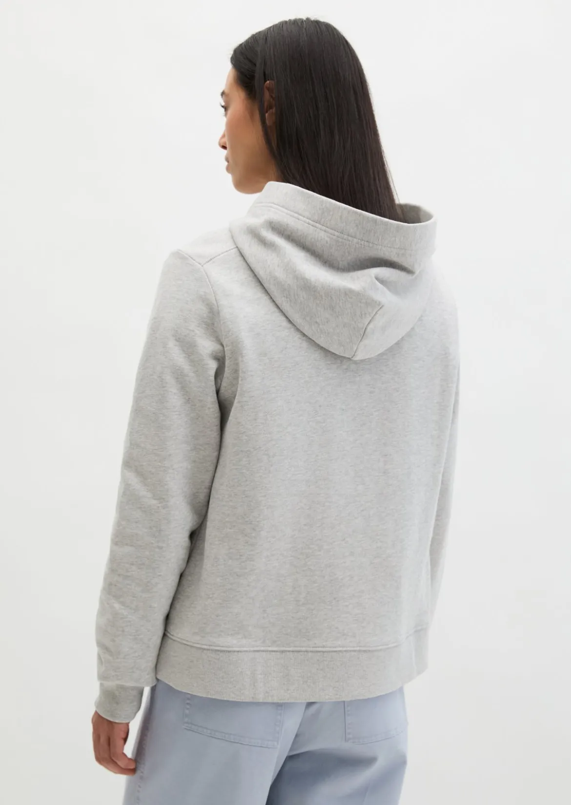 DfC Hoodie relaxed mit gepeachter Oberfläche