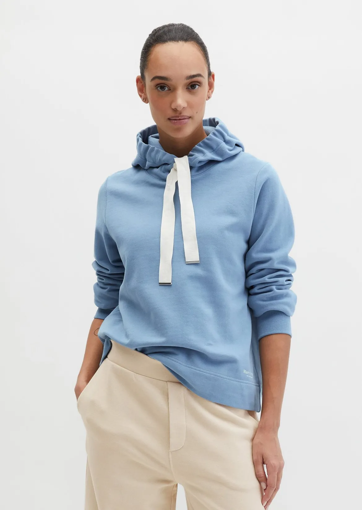DfC Hoodie relaxed mit gepeachter Oberfläche