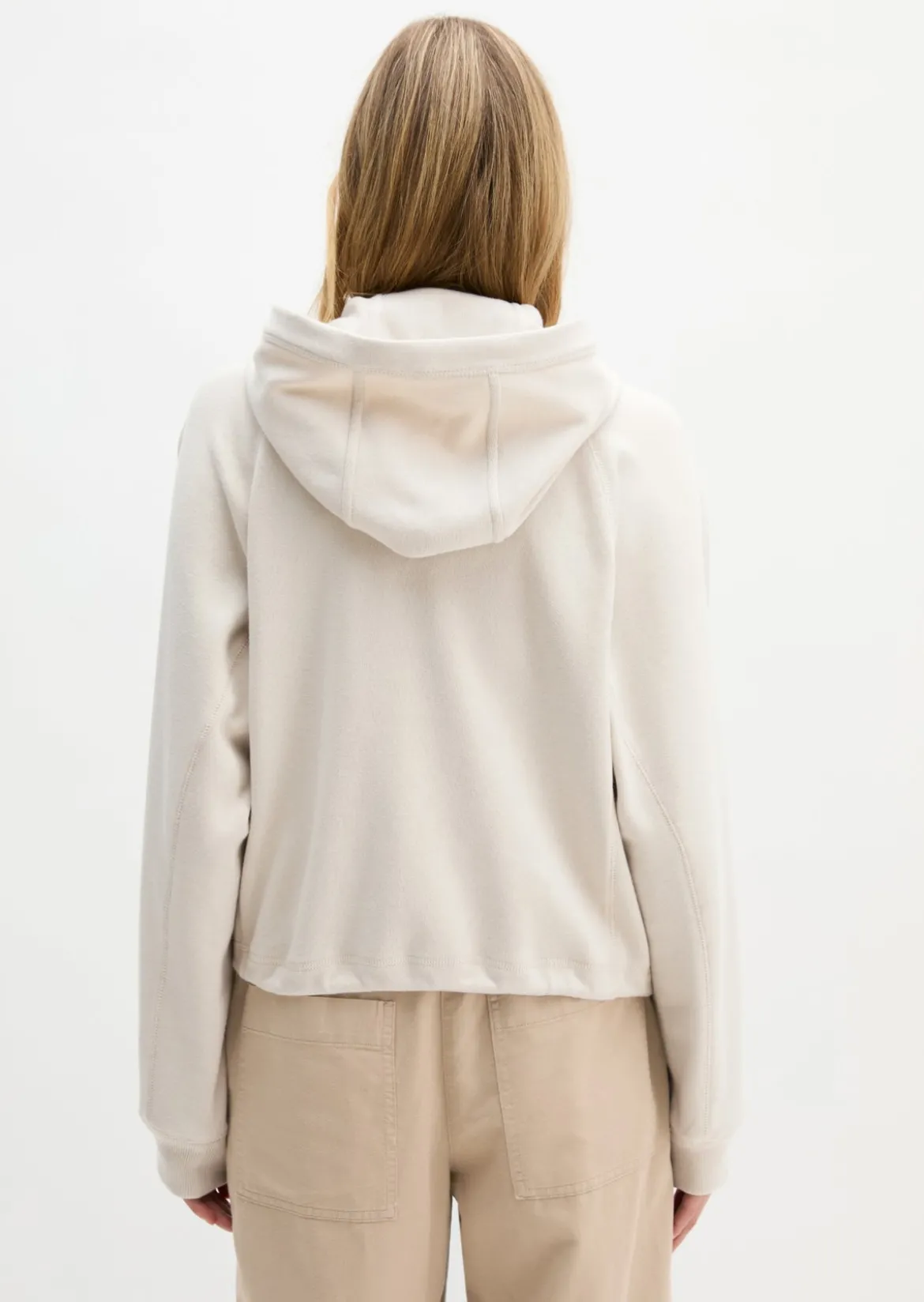 DfC Hoodie-Sweatjacke relaxed aus reiner Bio-Baumwolle