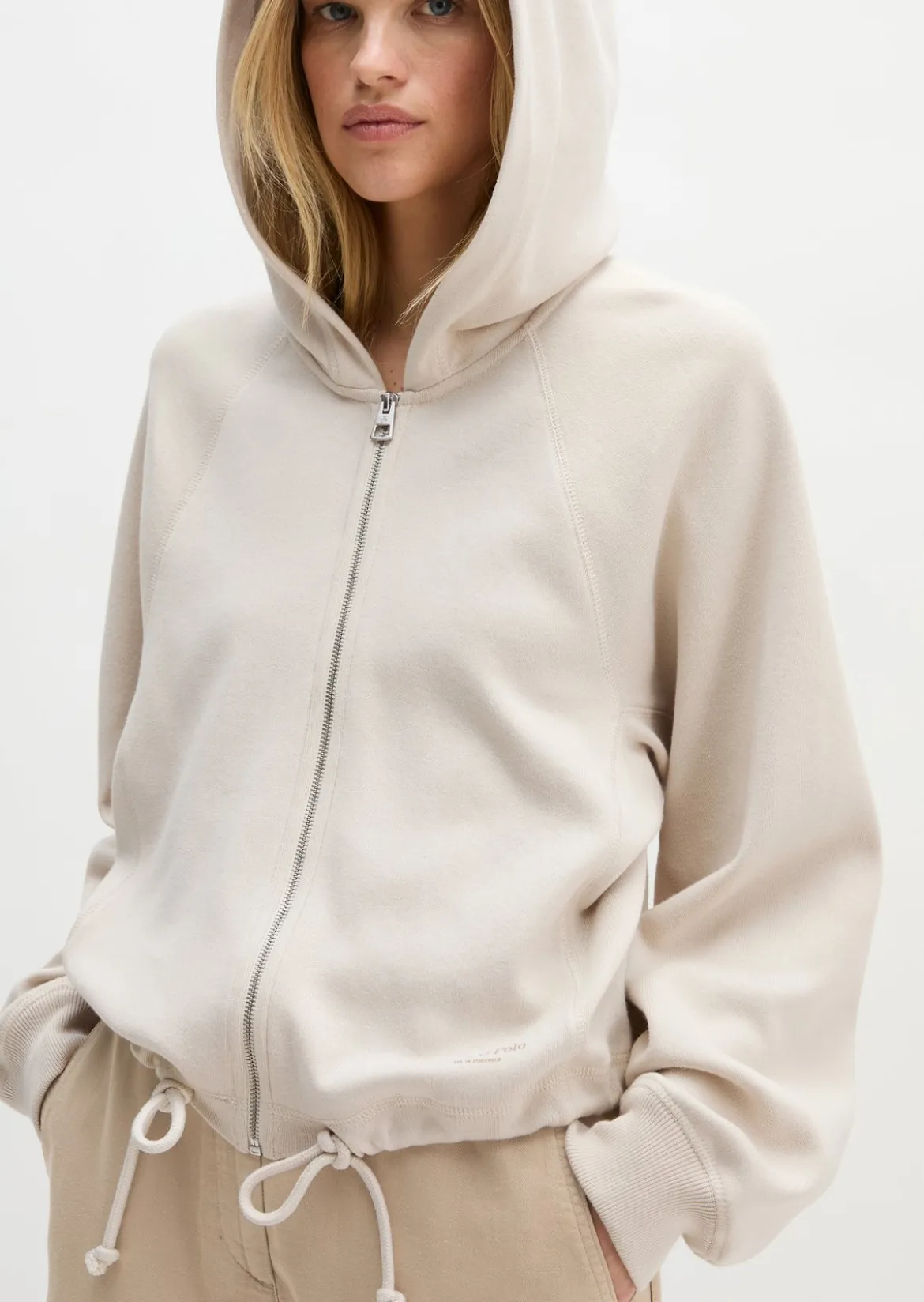 DfC Hoodie-Sweatjacke relaxed aus reiner Bio-Baumwolle