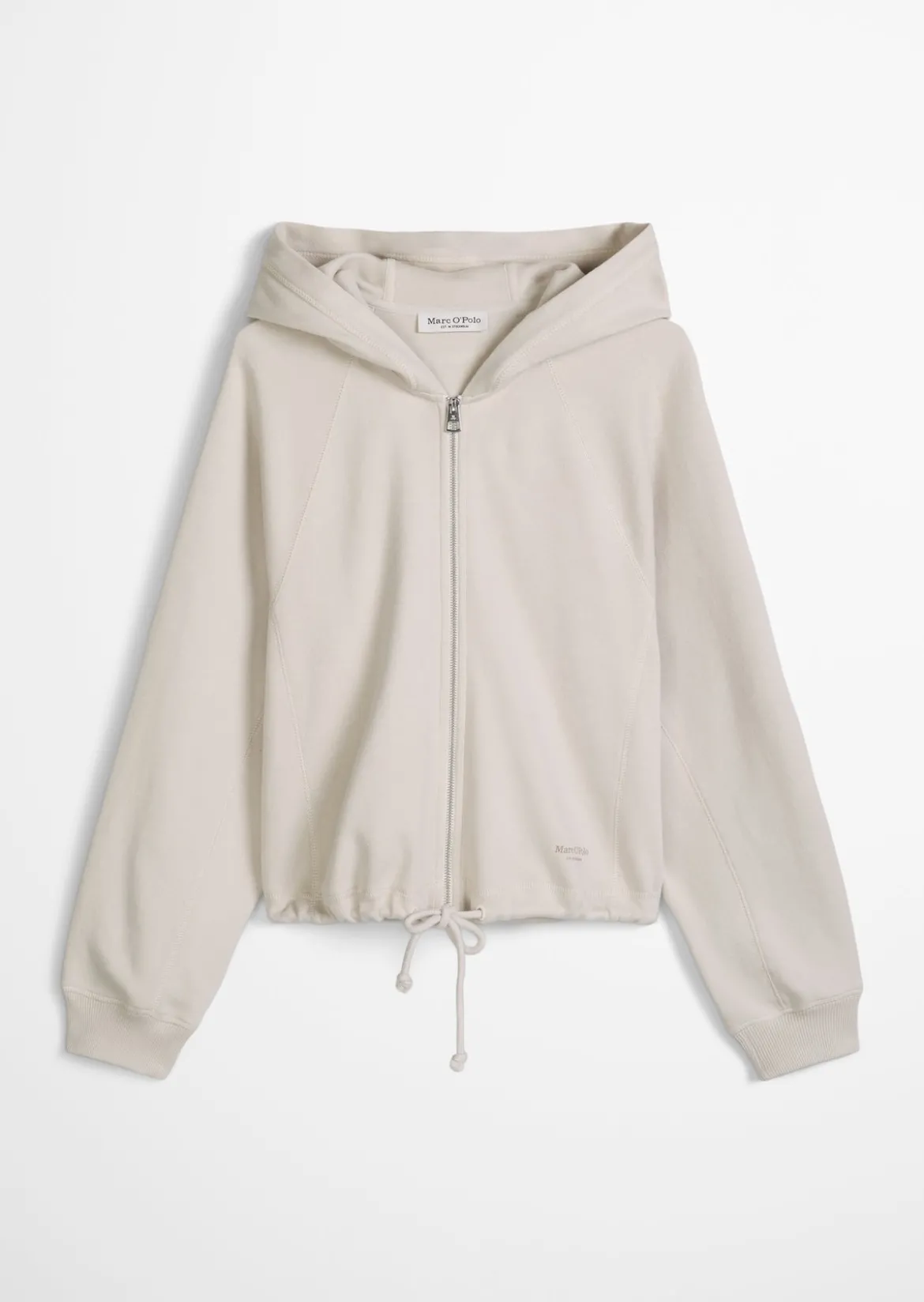 DfC Hoodie-Sweatjacke relaxed aus reiner Bio-Baumwolle