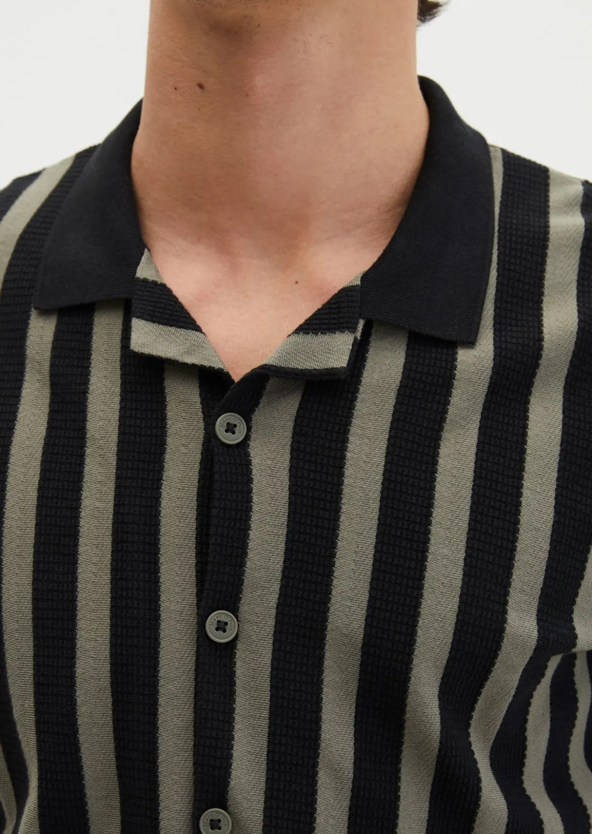 DfC Jerseyshirt regular mit Farb-und Struktur-Streifen
