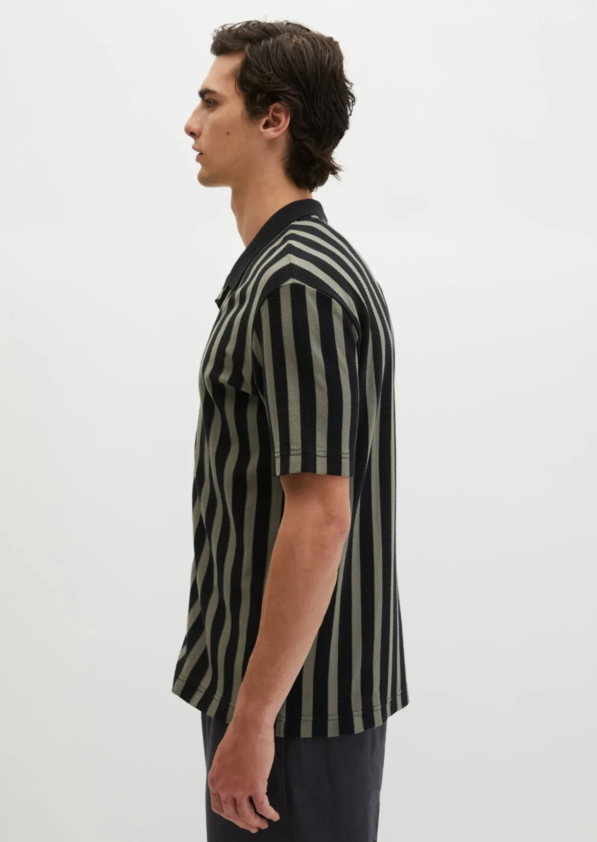 DfC Jerseyshirt regular mit Farb-und Struktur-Streifen