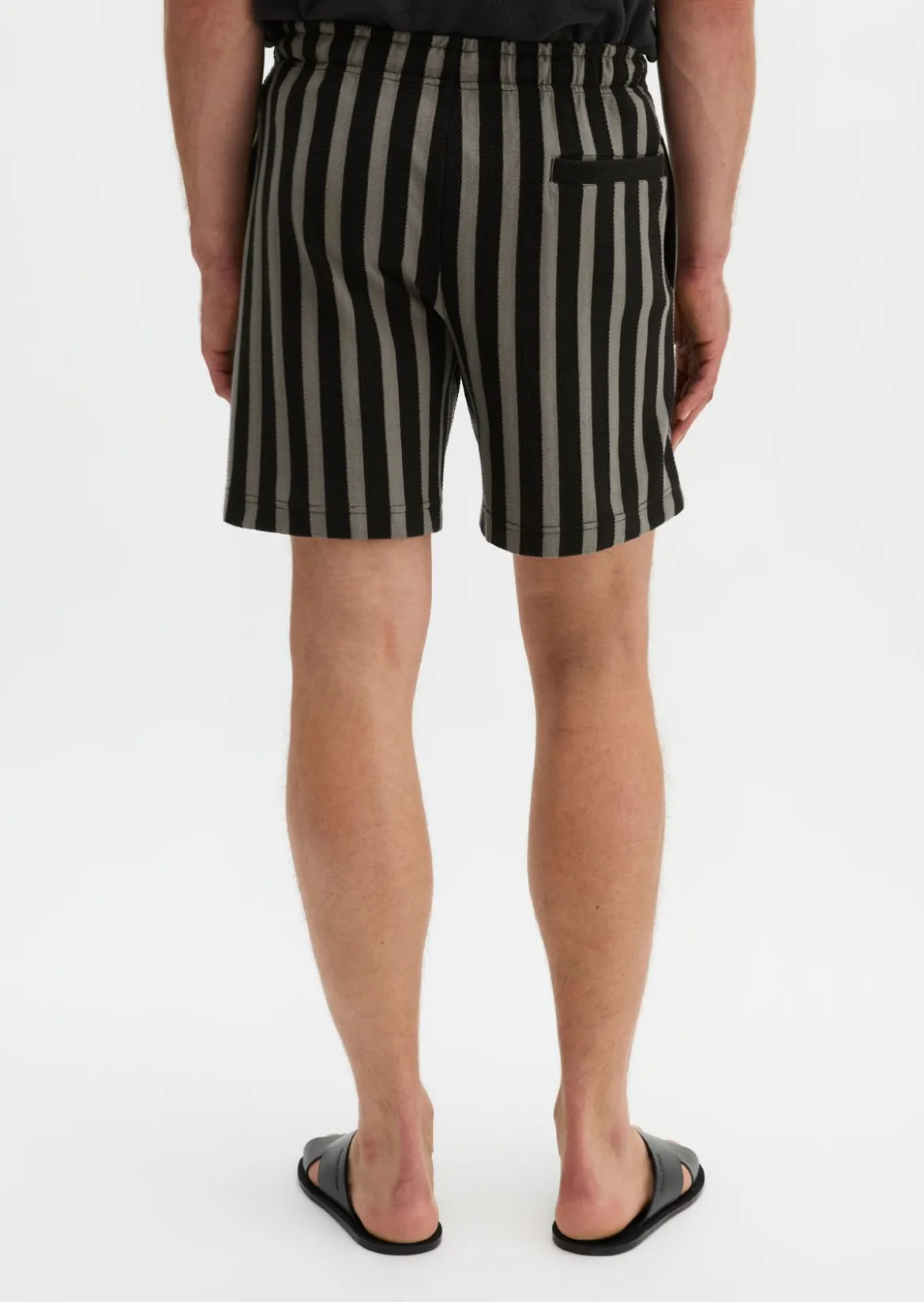 DfC Jerseyshorts regular mit Farb-und Struktur-Streifen