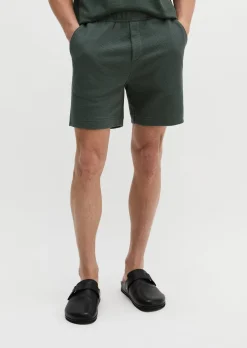 DfC Jerseyshorts regular mit feiner Waffel-Struktur