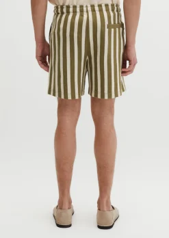 DfC Jerseyshorts regular mit Farb-und Struktur-Streifen