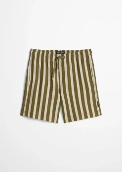 DfC Jerseyshorts regular mit Farb-und Struktur-Streifen